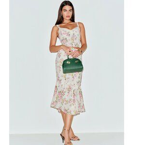 $348 Reformation Petites Sarita Two Piece Ivory - Size 8P